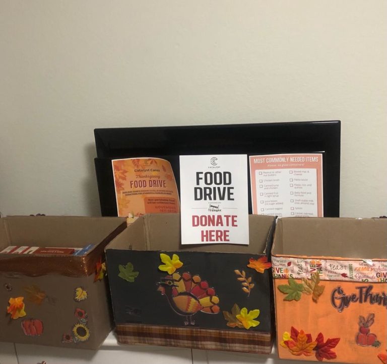 Catalyst Cares Thanksgiving Food Drive